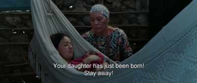 Your daughter has just been born!
Stay away! - Birds of Passage