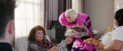 Your death threats, m'lady. - Absolutely Fabulous: The Movie