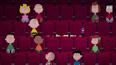 Your dog is making a mockery of my cinematic experience. - The Snoopy Show