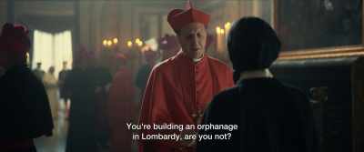 Your Eminence, if I could -- - Cabrini