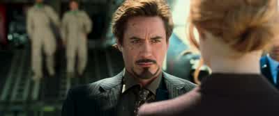 Your eyes are red. - Iron Man