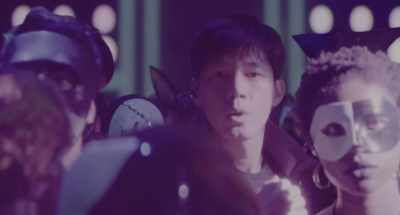 ♪ Your eyes were
As clear as a lake ♪ - Space Sweepers