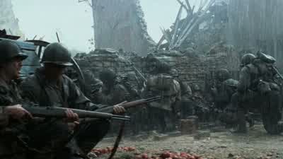 Your father was circumcised by my rabbi you prick - Saving Private Ryan
