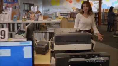 Your first book to be turned
into a movie? - Last Scene Alive: An Aurora Teagarden Mystery