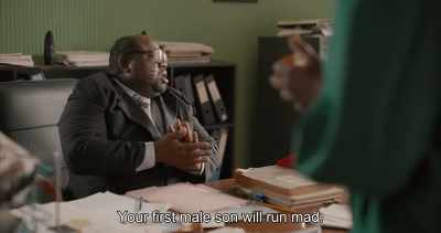Your first male son will run mad. - Swallow