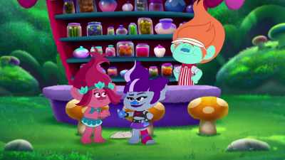 ‐ Your friend pulled
the old taffy‐and‐run! Classic. - Trolls: TrollsTopia