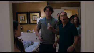 Your fucking parents are hereYou think our son would have a party without our consent - No Hard Feelings