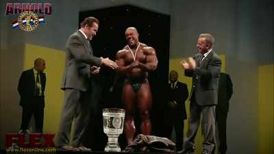 Your goal or expectation
personally had to be - Breaking Olympia: The Phil Heath Story