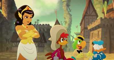 Your Grace, I think what Xandra
is trying to say is-- - Legend of the Three Caballeros