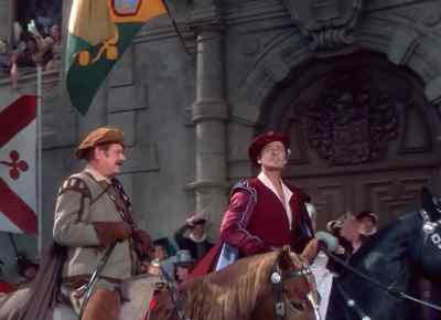 Your Grace seems to be
quite a celebrity. - Adventures of Don Juan