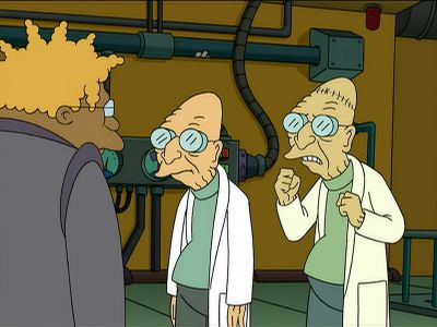 Your granny can go to hell - Futurama