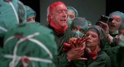 Your hand! - Britannia Hospital