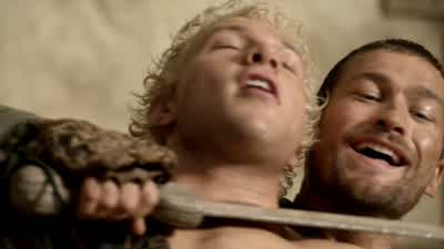 Your head is mine. - Spartacus