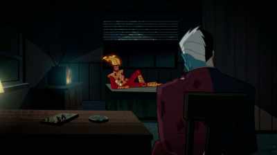 Your head's making it
all smoky in here. - Justice League Action