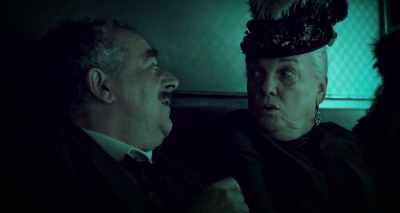 Your husband was a lecturer,  oui,
he was an educator. - The Ballad of Buster Scruggs