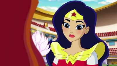 Your knifster? (GASPS) - DC Super Hero Girls: Intergalactic Games