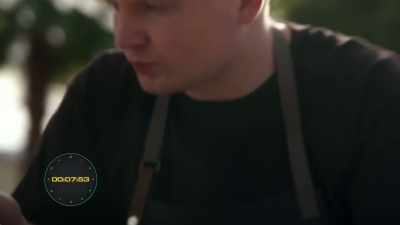 Your last countdown.
Ten seconds, nine, eight,
seven, six... - Chopped Next Gen