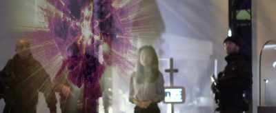 Your mighty battleship
is in flames. - Invasion: Planet Earth