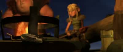 Your Mom let you get a tattooIt's not a tattoo it's a birthmarkOK I've been stuck with you since birth and that was never there beforeYes it was You've just never seen me from the left side - How to Train Your Dragon