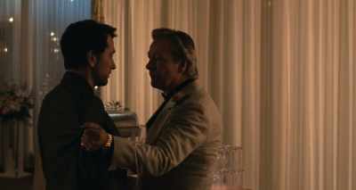 - Your mom really was not the saint...
- Don't talk about my mom! - A Beautiful Day in the Neighborhood