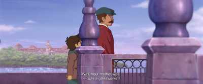 - Your mom was...
- A glass artist? - The Glassworker