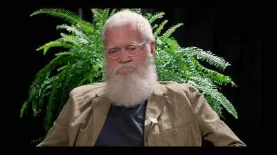 Your Netflix show is called
My Next Guest Needs No Introduction. - Between Two Ferns: The Movie