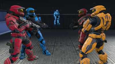Your only chance is to use my
knowledge to defeat the Meta - Red vs. Blue: Restoration
