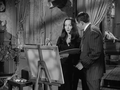Your painting is
absolutely indescribable. - The Addams Family