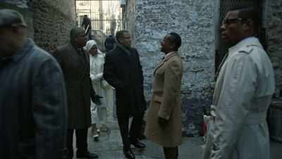 Your "paisans" have sicced
their goon squads - Godfather of Harlem