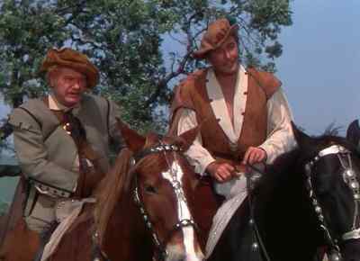 Your pardon, senor.
Is this the road to Barcelona? - Adventures of Don Juan