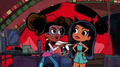 Your part involves
some high-level messing around - Marvel's Moon Girl and Devil Dinosaur
