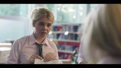 Your permanent record
or... telling this poor girl's story? - Derry Girls