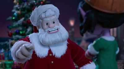 Your pupils are
huge and tiny
at the same time, - Santa Inc.