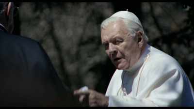 Your resignation is a protest
against the Holy See, - The Two Popes