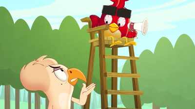 Your ruthlessness is inspiring, truly. - Angry Birds: Summer Madness