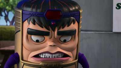Your scowl lines, barely visible.
We could keep that feeling going. - Marvel's M.O.D.O.K.
