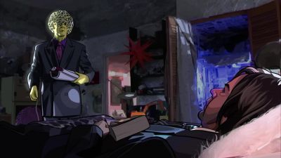 Your sins will be read to you ceaselessly - A Scanner Darkly
