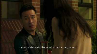 Your sister said the adults had an argument - The Bold, the Corrupt and the Beautiful