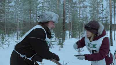Your sled is caught
between some ice and rock. - The Finnish Line