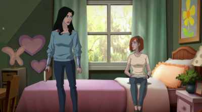 Your sleeping chamber
is like my room - Wonder Woman: Bloodlines