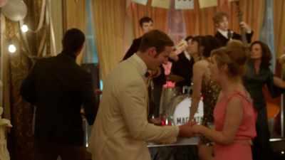 ♪ Your smile,
it gets me in a twirl ♪ - Ms Fisher's Modern Murder Mysteries