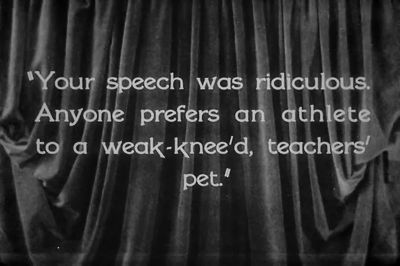 Your speech was ridiculous - College