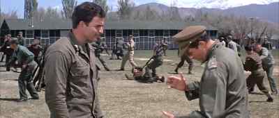 Your stance is more like this. - The Devil's Brigade