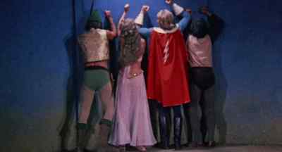 - Your struggles are useless! - Flesh Gordon