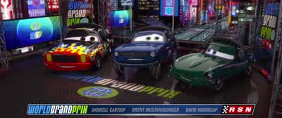 - Your suspension sets look good. - Cars 2