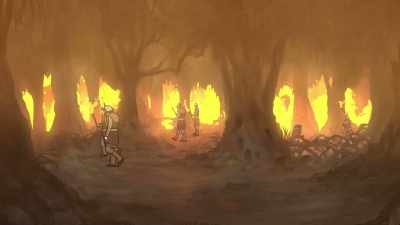 -Your swamp burns.
-Free us. - The Spine of Night