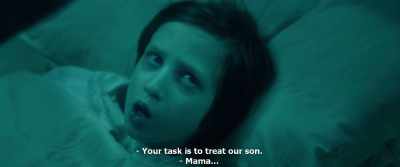 - Your task is to treat our son.
- Mama... - Gogol. Viy