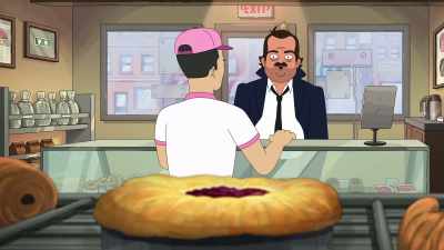Your usual?
- The boysenberry Danish-- - Grimsburg