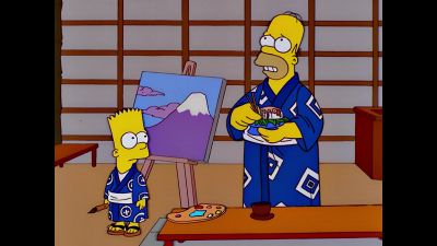 Your wife has paid your bail,
Mr. Simpson-san. - The Simpsons