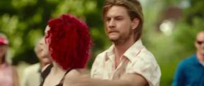 Your wife's got a
nice new hairdo, - Tomato Red